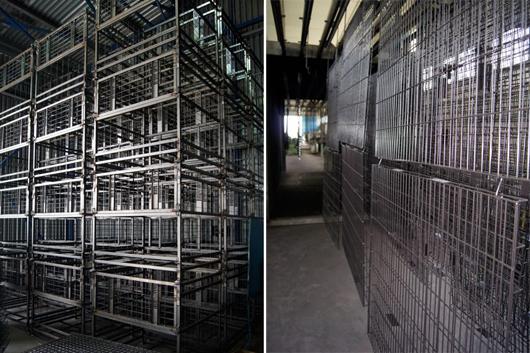 Picture of sector Reversible Cage Pallets for Wine Bottles