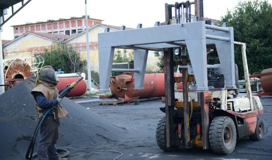 Picture of sector Sandblasting